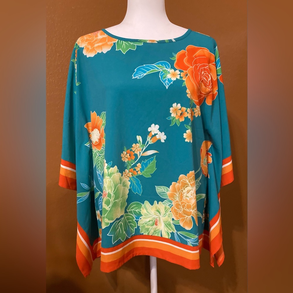 Bob Mackie Wearable Art Blouse - image 1